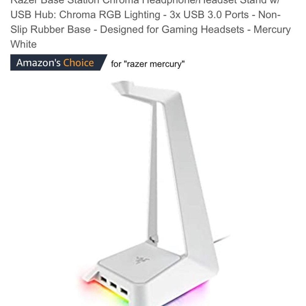 Razor Headset Stand(white)
